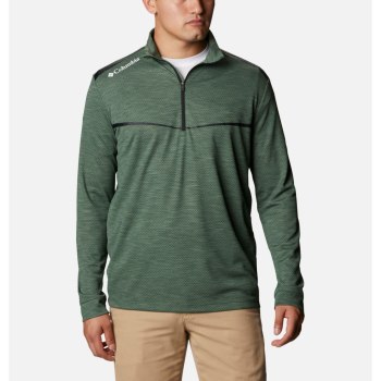 Columbia Omni-Wick Scorecard, Pullover Verdes Para Hombre | 597821-WZS